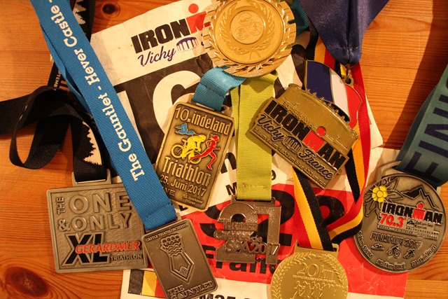 Combien de courses par an ou par saison en triathlon